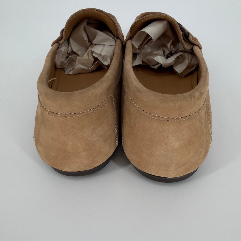 Alan Payne Mens Tan Como Perforated Suede Driving Loafers Bit Detail 11.5 10308 - Picture 7 of 13